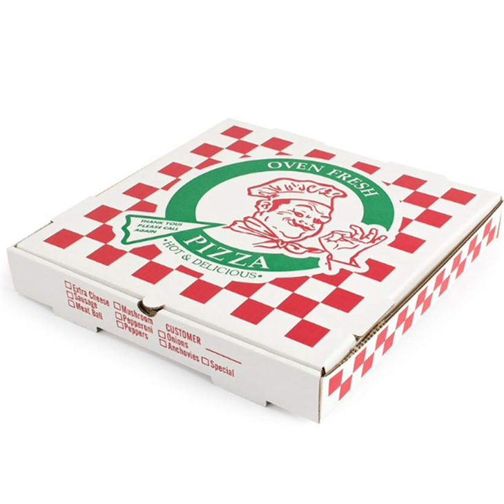Environmentally Friendly Customizable Pizza Box